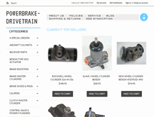 Tablet Screenshot of powerbrake-drivetrain.com